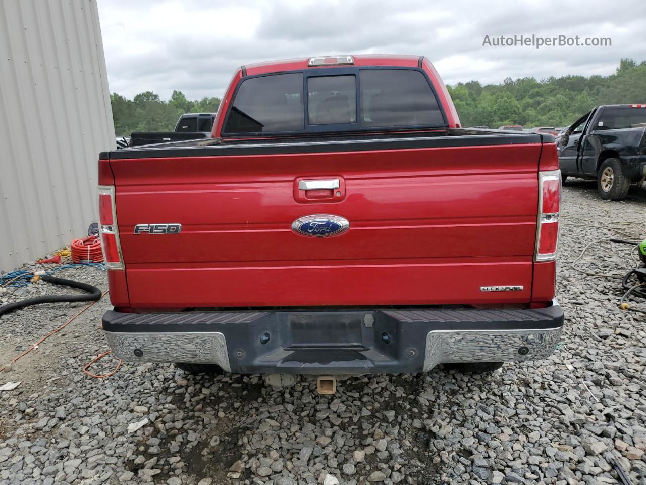 2011 Ford F150 Supercrew Red vin: 1FTFW1EF7BFA07104