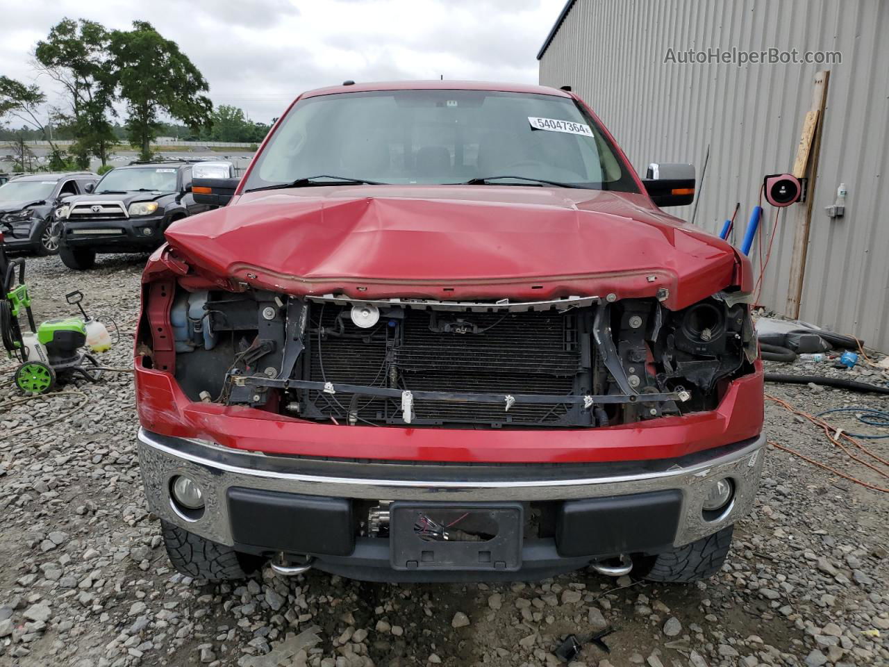 2011 Ford F150 Supercrew Red vin: 1FTFW1EF7BFA07104