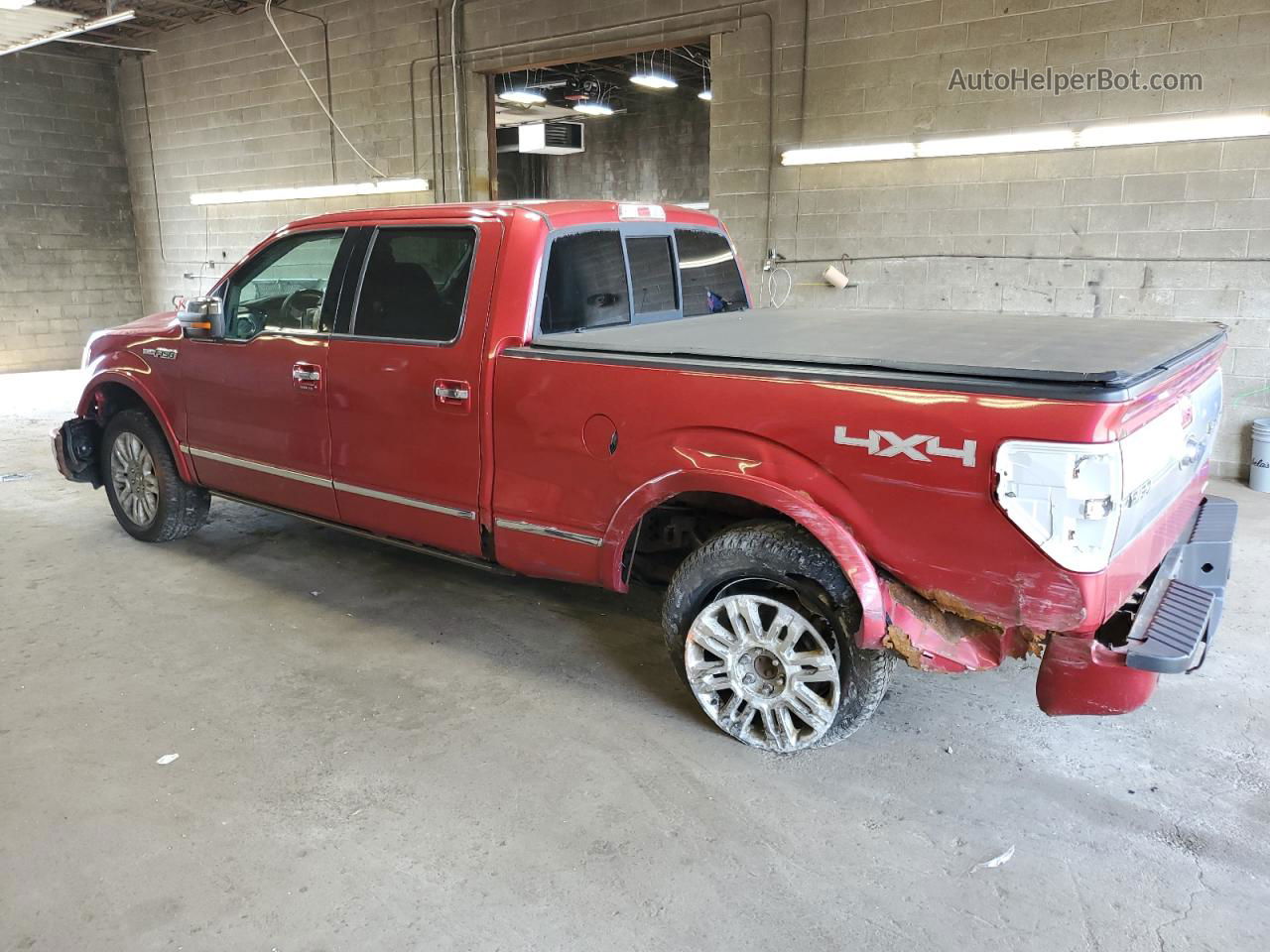 2011 Ford F150 Supercrew Red vin: 1FTFW1EF7BFA35310