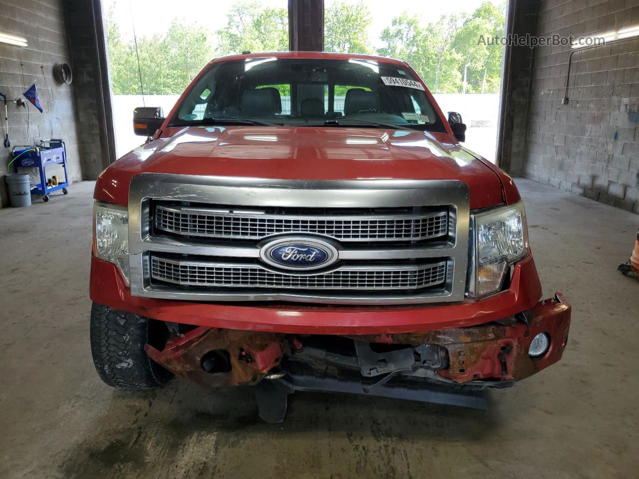 2011 Ford F150 Supercrew Red vin: 1FTFW1EF7BFA35310