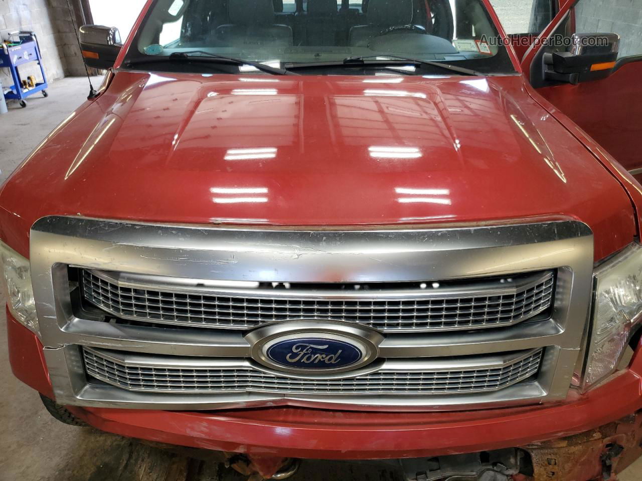 2011 Ford F150 Supercrew Red vin: 1FTFW1EF7BFA35310