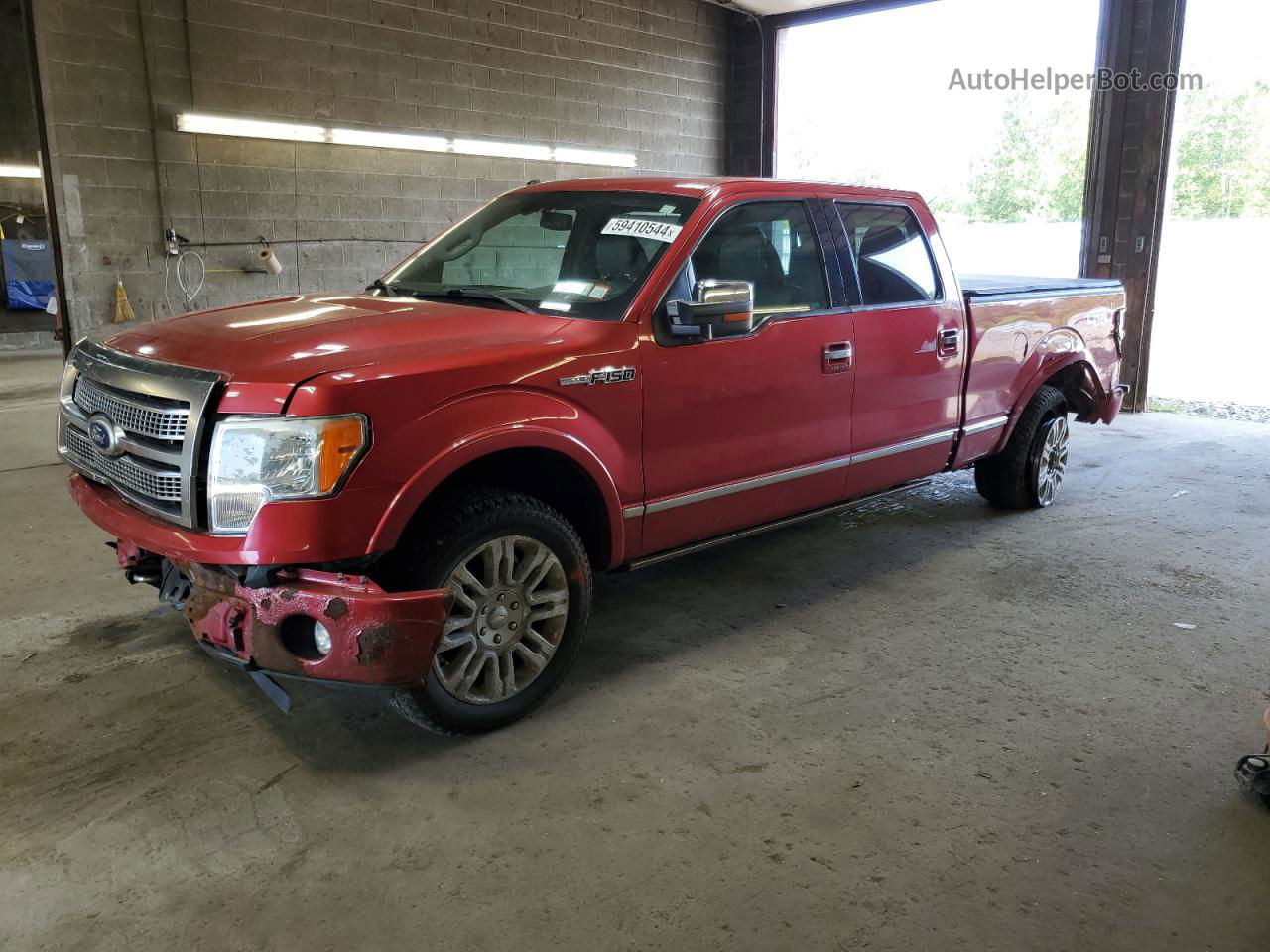 2011 Ford F150 Supercrew Red vin: 1FTFW1EF7BFA35310