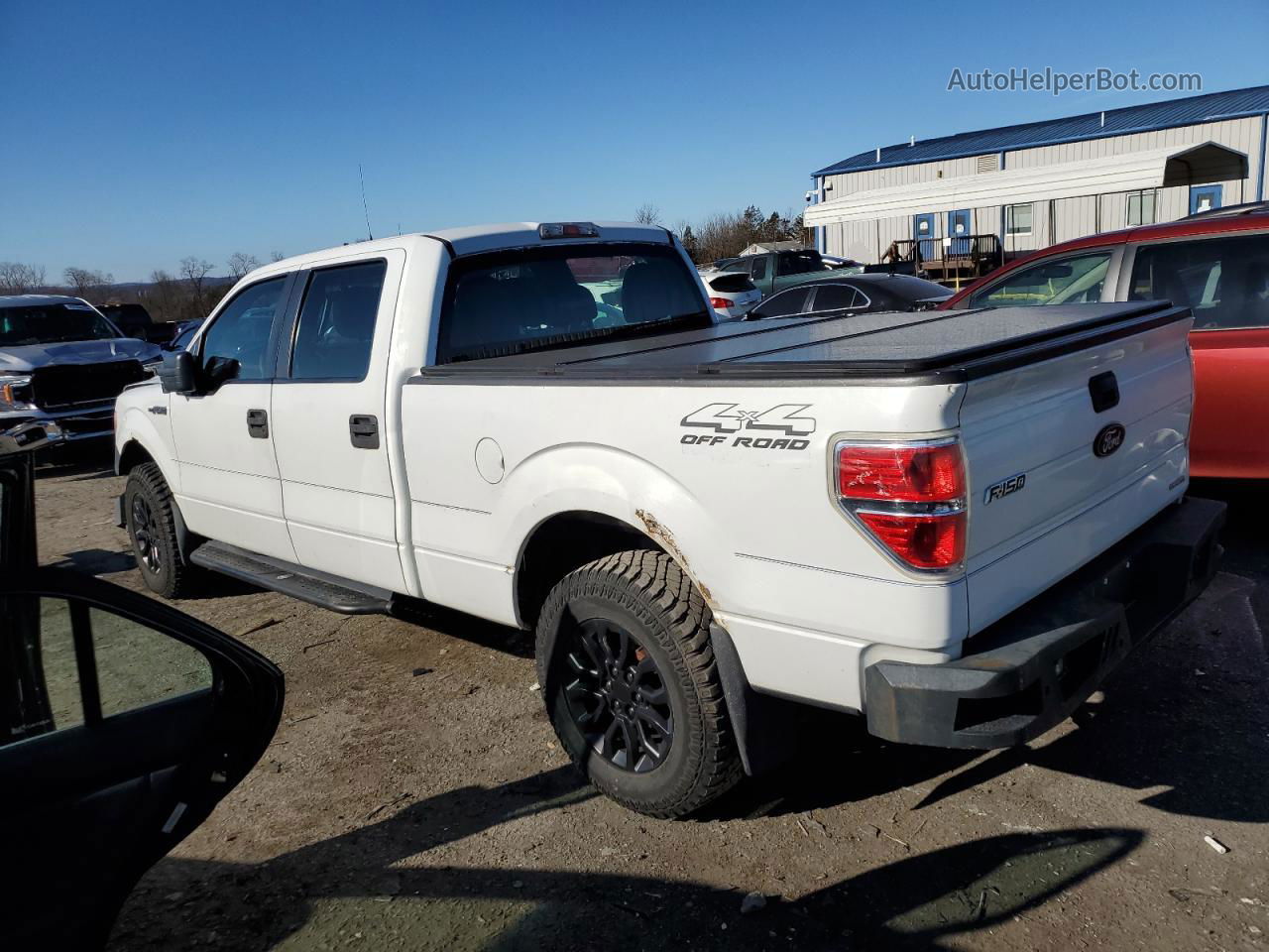 2011 Ford F150 Supercrew White vin: 1FTFW1EF7BFB17747