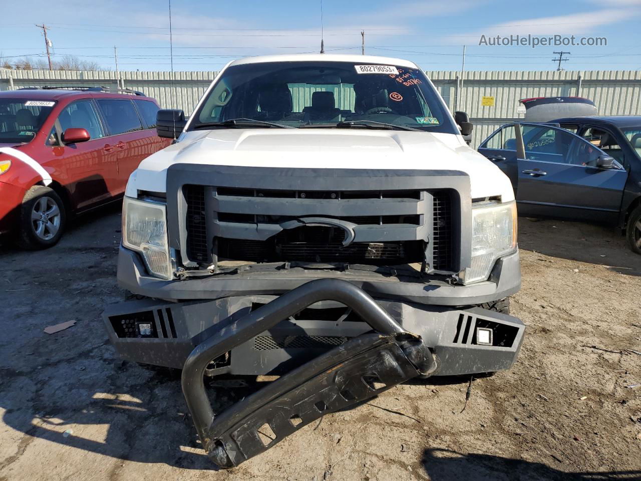 2011 Ford F150 Supercrew White vin: 1FTFW1EF7BFB17747