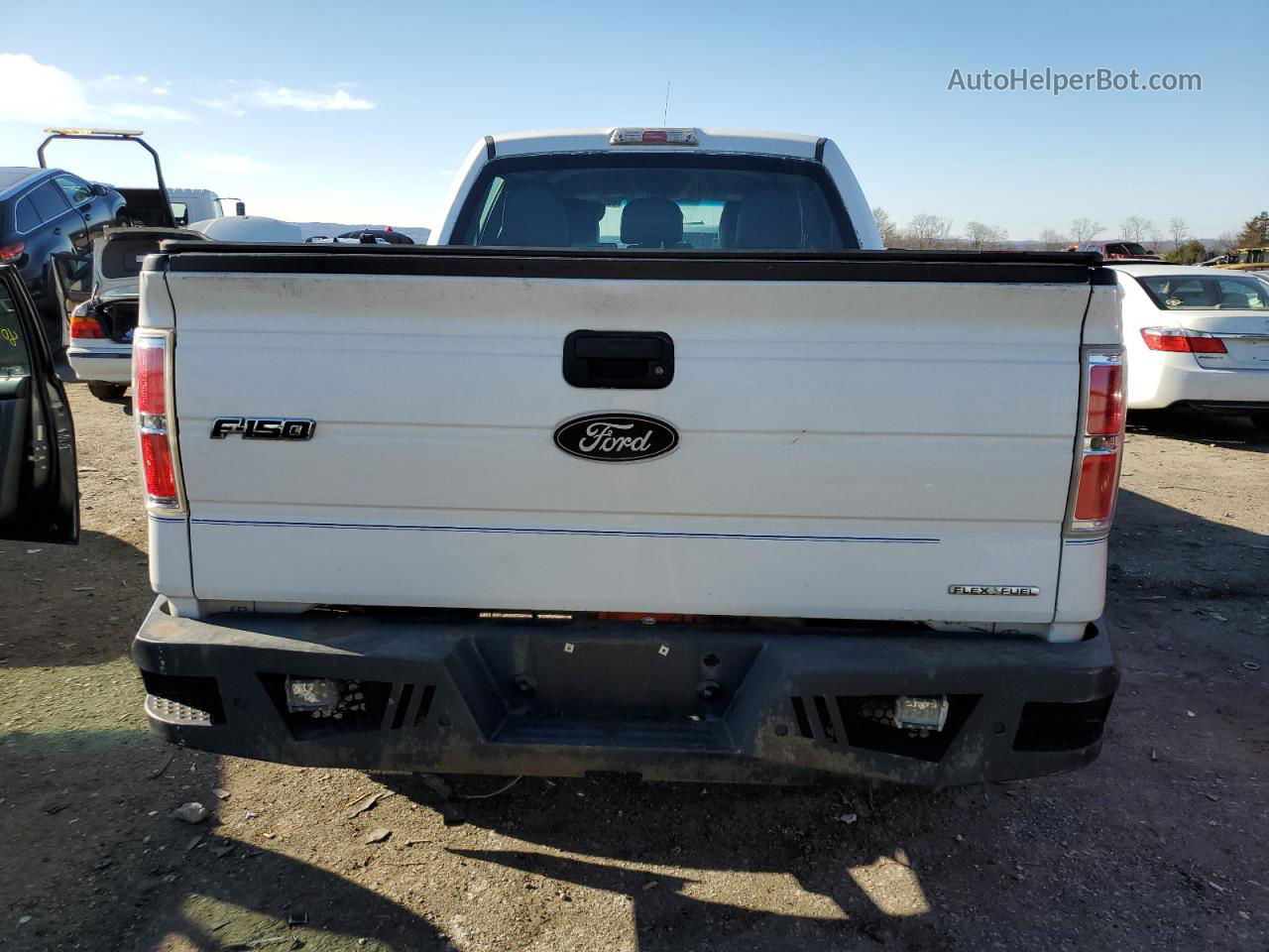 2011 Ford F150 Supercrew White vin: 1FTFW1EF7BFB17747