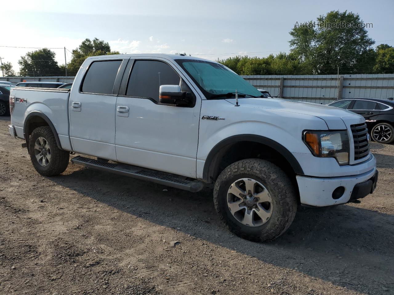 2011 Ford F150 Supercrew White vin: 1FTFW1EF7BFB82453