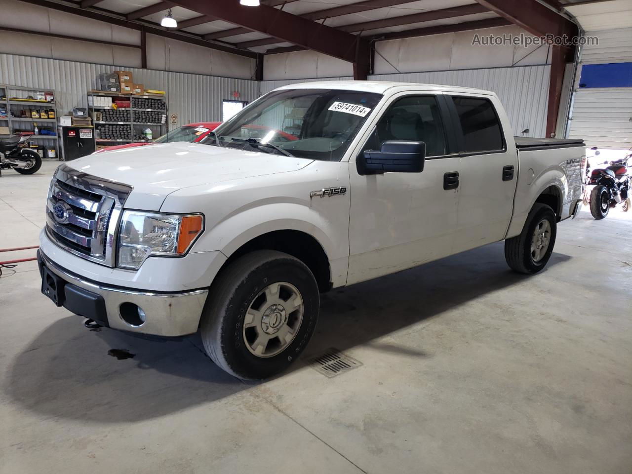 2011 Ford F150 Supercrew White vin: 1FTFW1EF7BFB93016