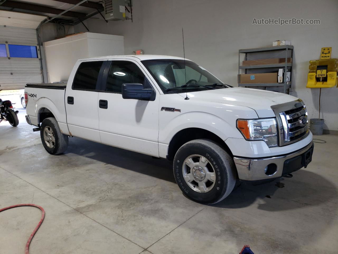 2011 Ford F150 Supercrew White vin: 1FTFW1EF7BFB93016