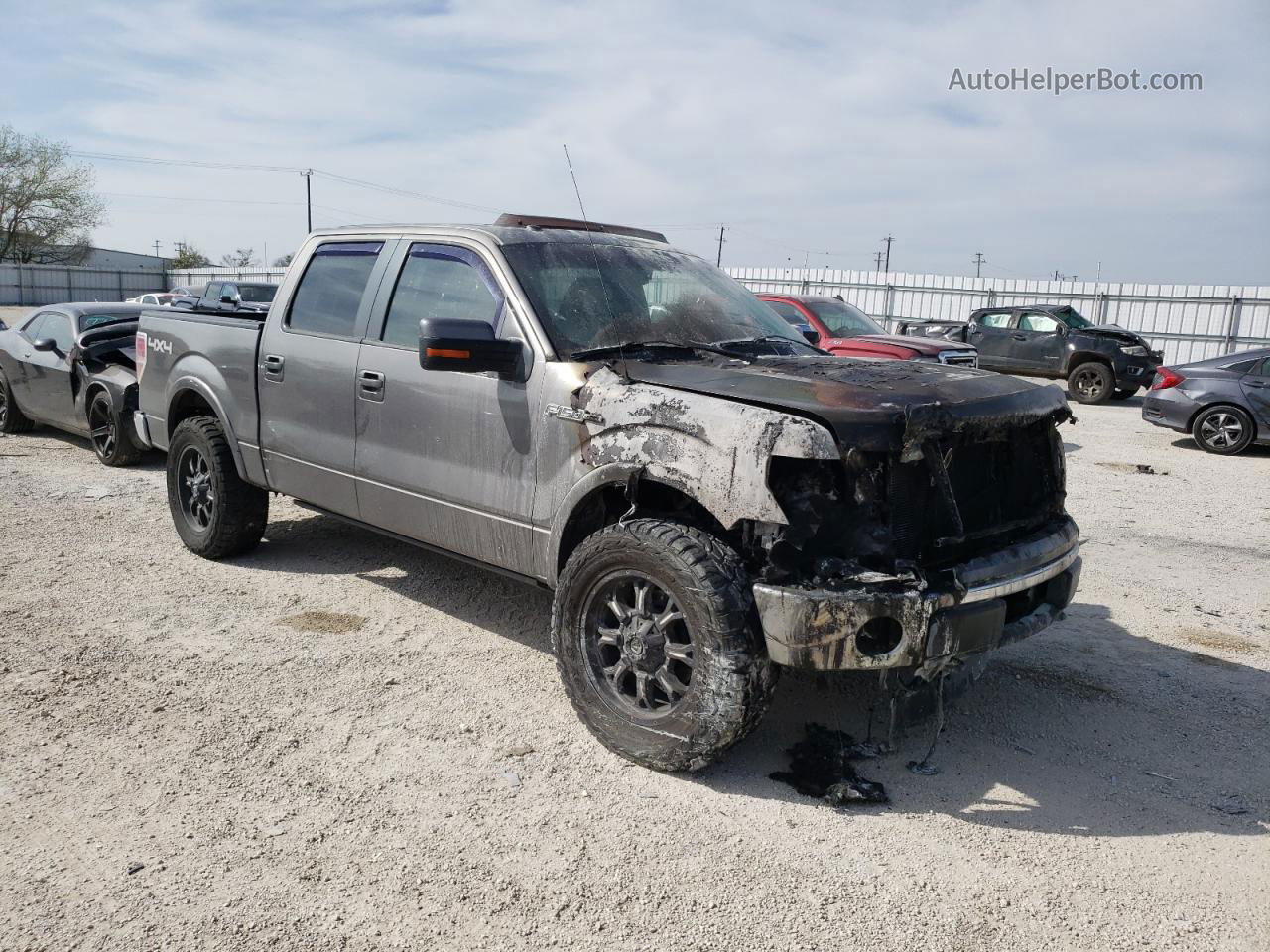 2011 Ford F150 Supercrew Brown vin: 1FTFW1EF7BFD08973