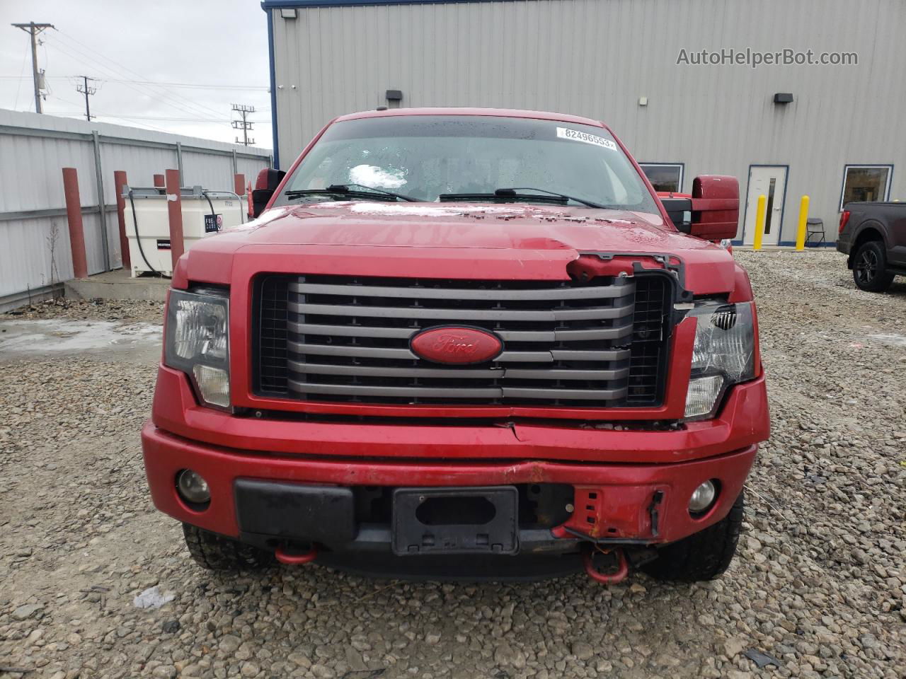 2011 Ford F150 Supercrew Red vin: 1FTFW1EF7BFD12375