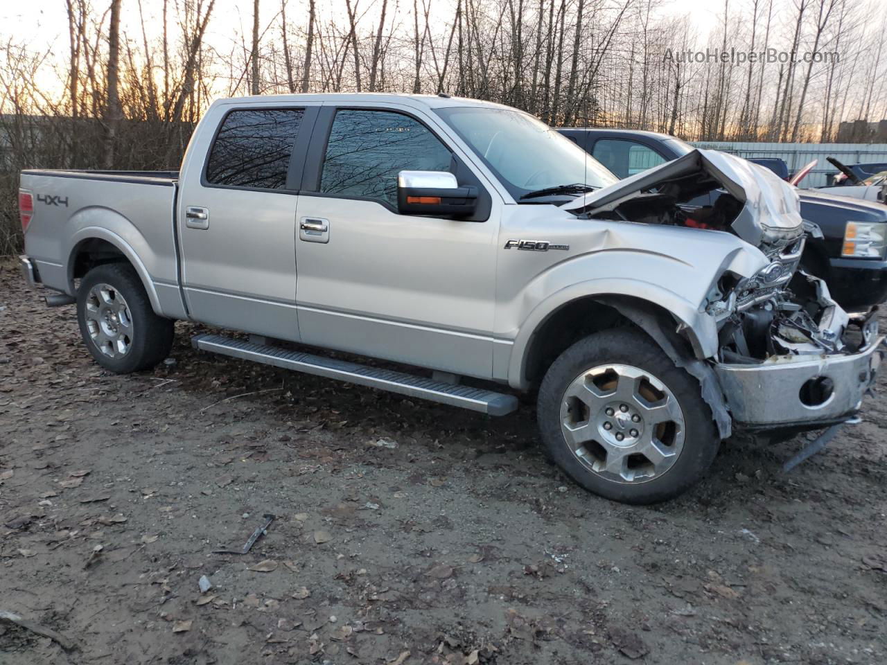 2011 Ford F150 Supercrew Silver vin: 1FTFW1EF7BFD15325