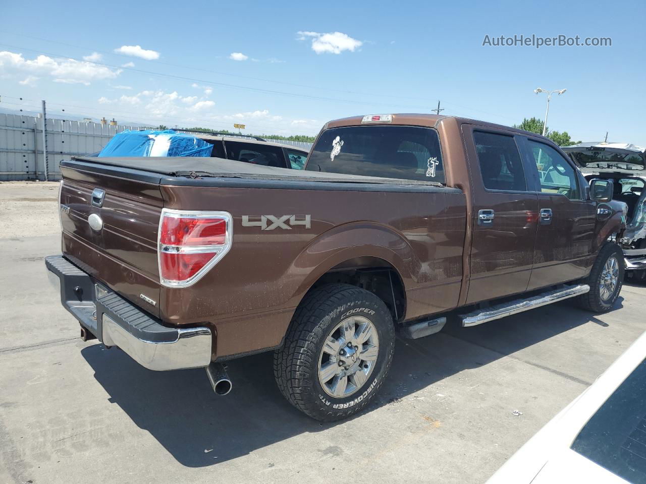 2011 Ford F150 Supercrew Brown vin: 1FTFW1EF7BKD48350