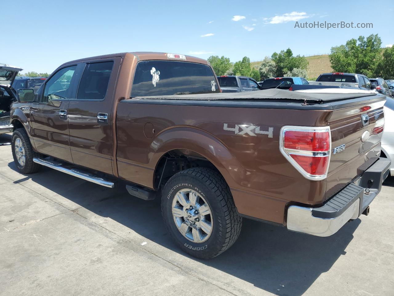 2011 Ford F150 Supercrew Brown vin: 1FTFW1EF7BKD48350