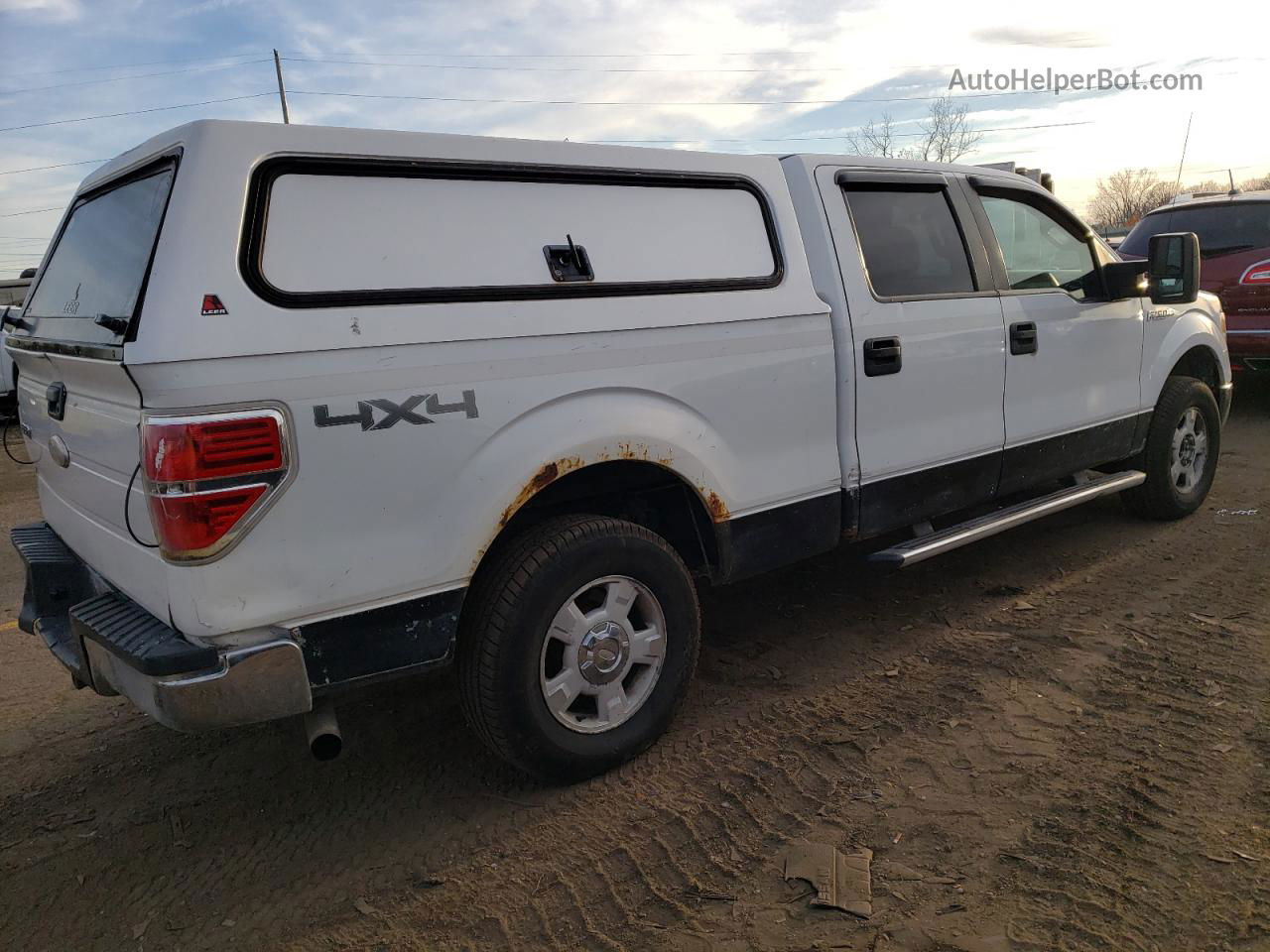 2011 Ford F150 Supercrew White vin: 1FTFW1EF7BKD63446