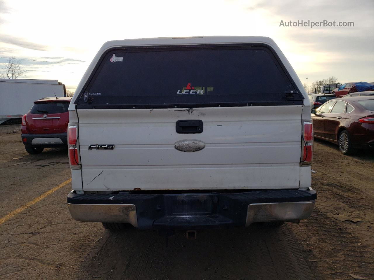 2011 Ford F150 Supercrew White vin: 1FTFW1EF7BKD63446