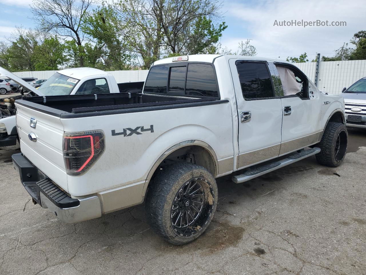 2014 Ford F150 Supercrew White vin: 1FTFW1EF7EFB95806