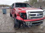 2014 Ford F-150 Xlt Red vin: 1FTFW1EF7EFC25709