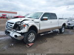 2014 Ford F-150 Lariat White vin: 1FTFW1EF7EKD20102