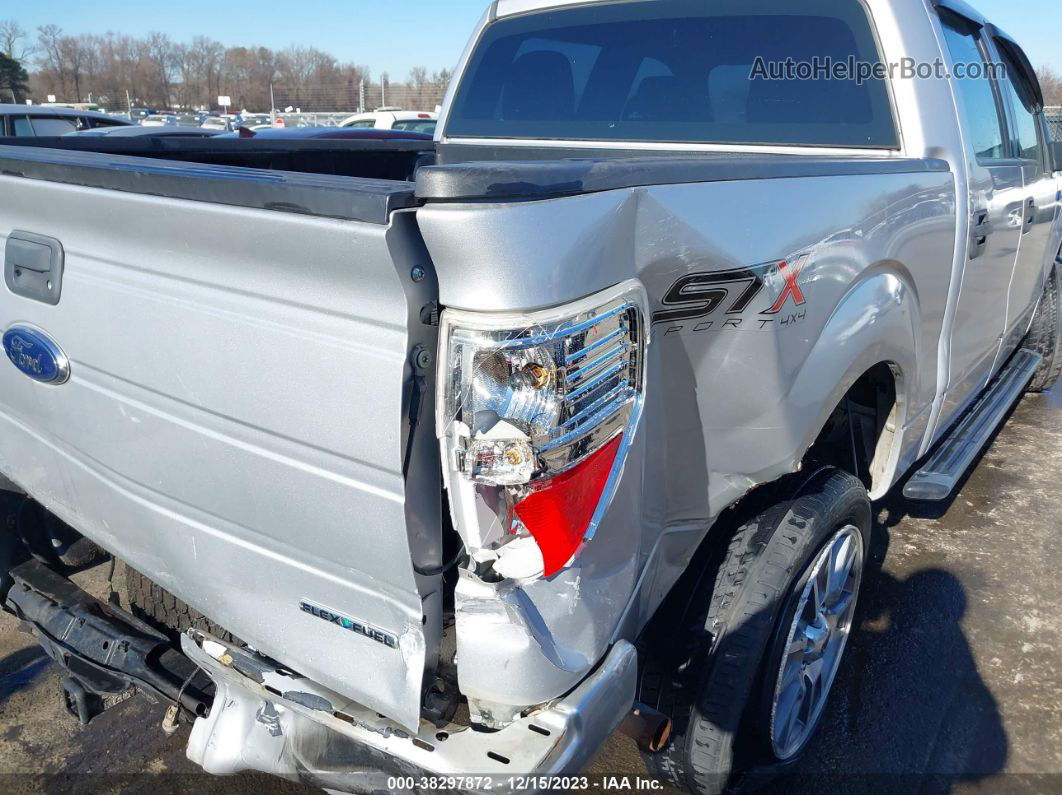 2014 Ford F-150 Stx Silver vin: 1FTFW1EF7EKE78181