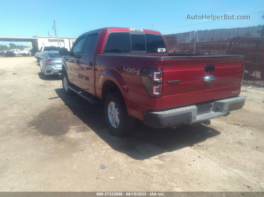 2014 Ford F-150 Xl/xlt/stx/fx4/lariat Red vin: 1FTFW1EF7EKF02138