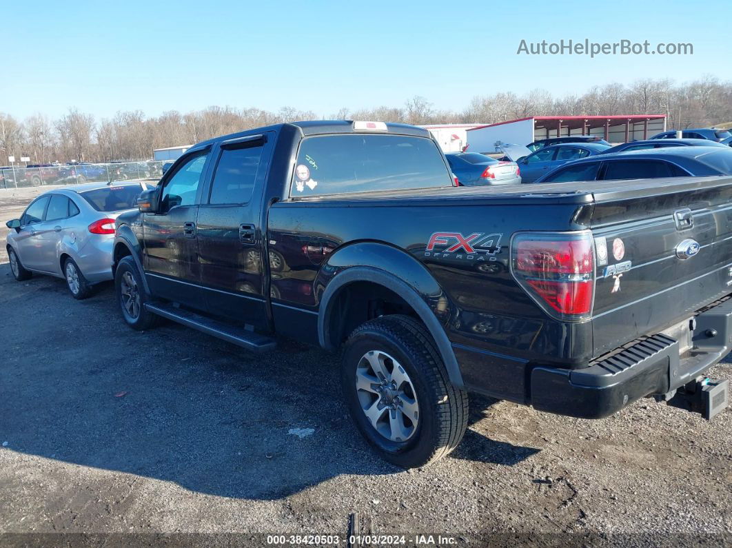 2014 Ford F-150 Fx4 Black vin: 1FTFW1EF7EKF82623