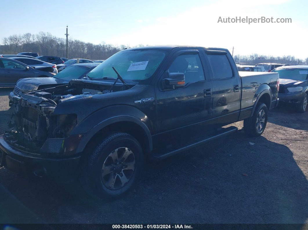 2014 Ford F-150 Fx4 Black vin: 1FTFW1EF7EKF82623