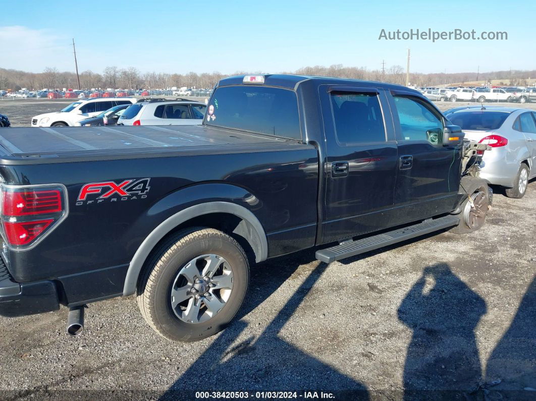 2014 Ford F-150 Fx4 Black vin: 1FTFW1EF7EKF82623