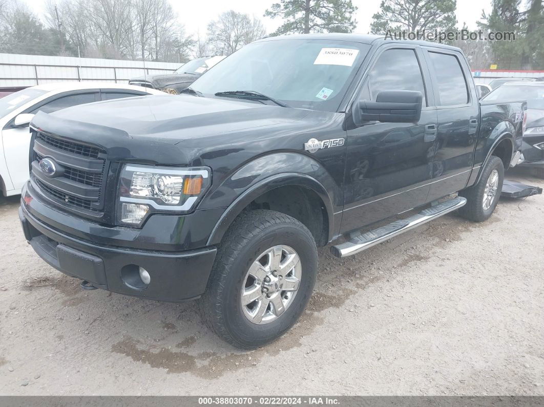 2014 Ford F-150 Stx Черный vin: 1FTFW1EF7EKG44151