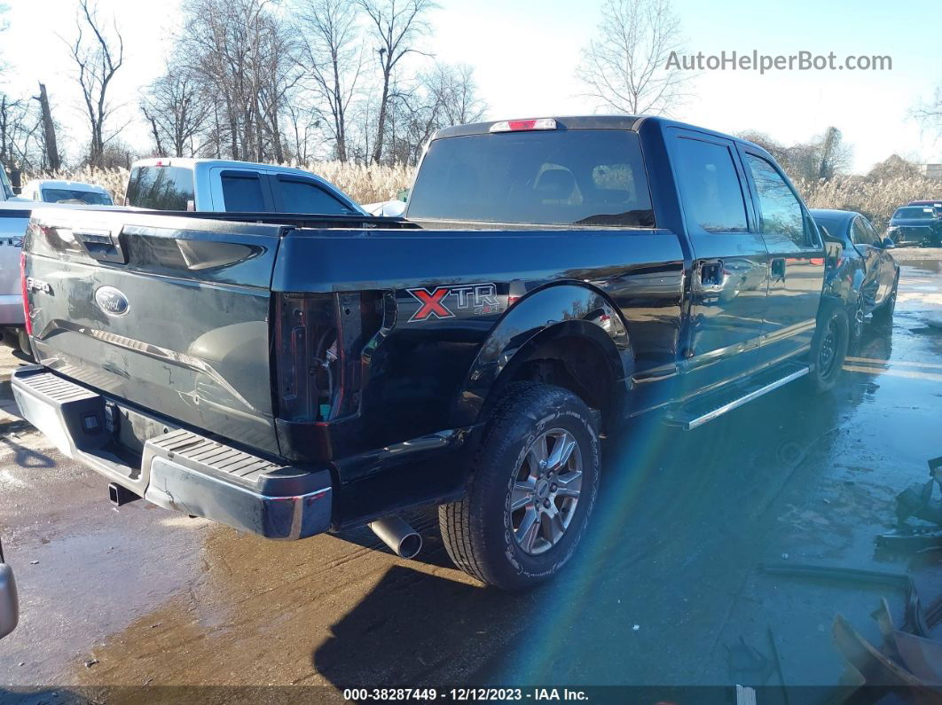 2017 Ford F-150 Xlt Black vin: 1FTFW1EF7HKC21123