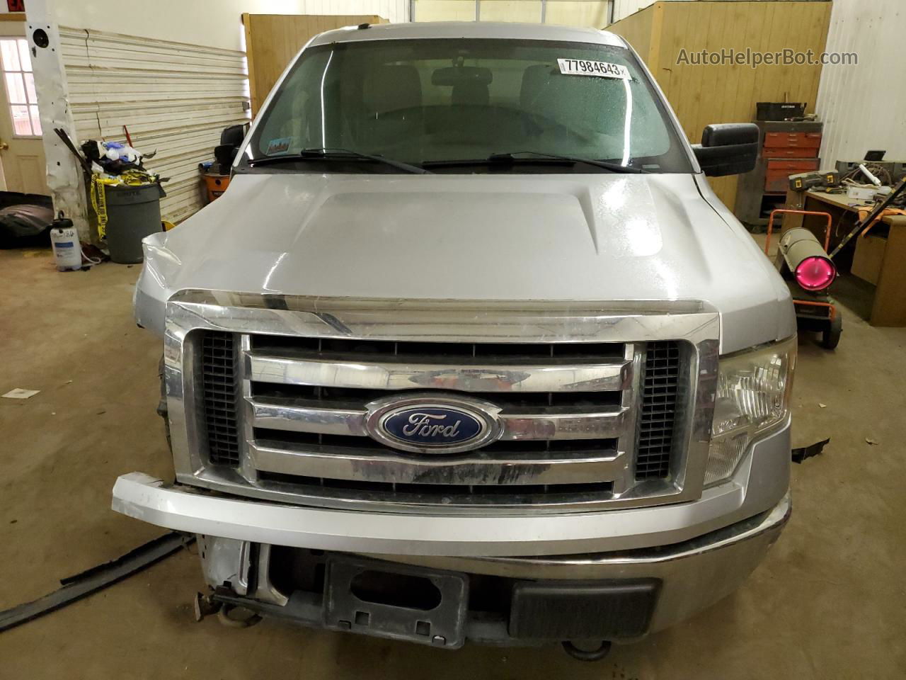 2011 Ford F150 Supercrew Silver vin: 1FTFW1EF8BFA28575