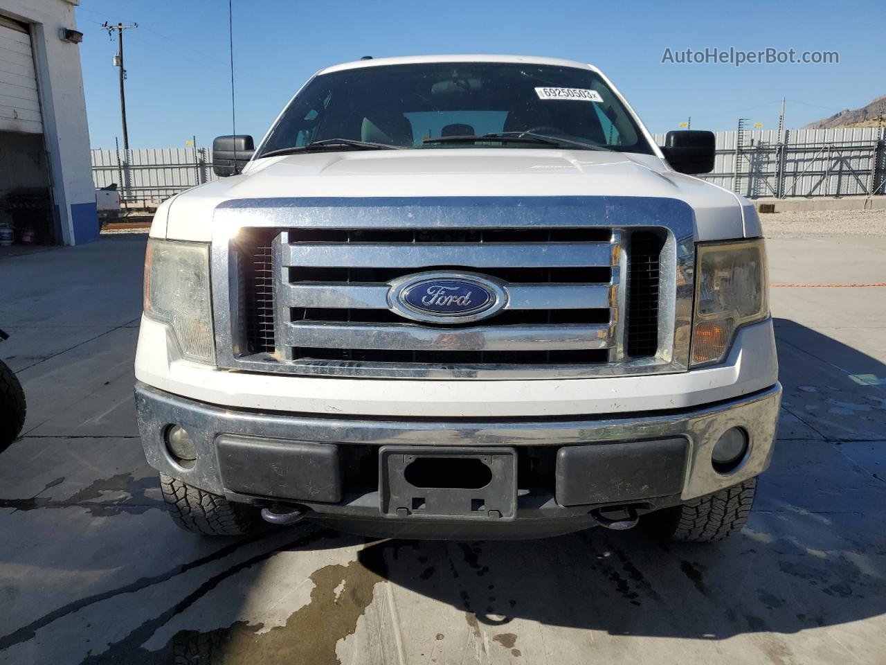 2011 Ford F150 Supercrew White vin: 1FTFW1EF8BFC96512