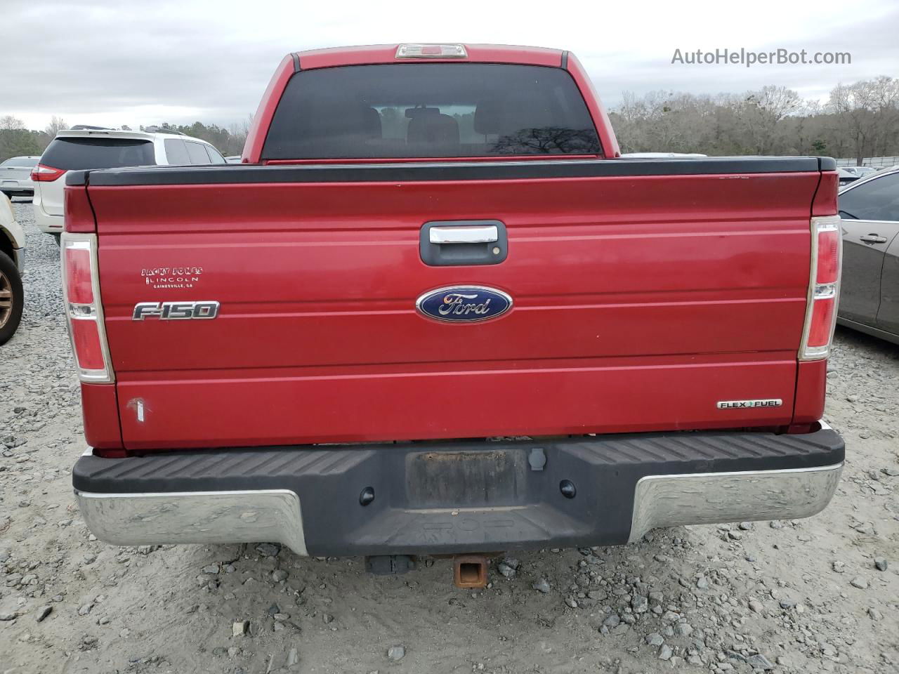 2011 Ford F150 Supercrew Red vin: 1FTFW1EF8BKD17141