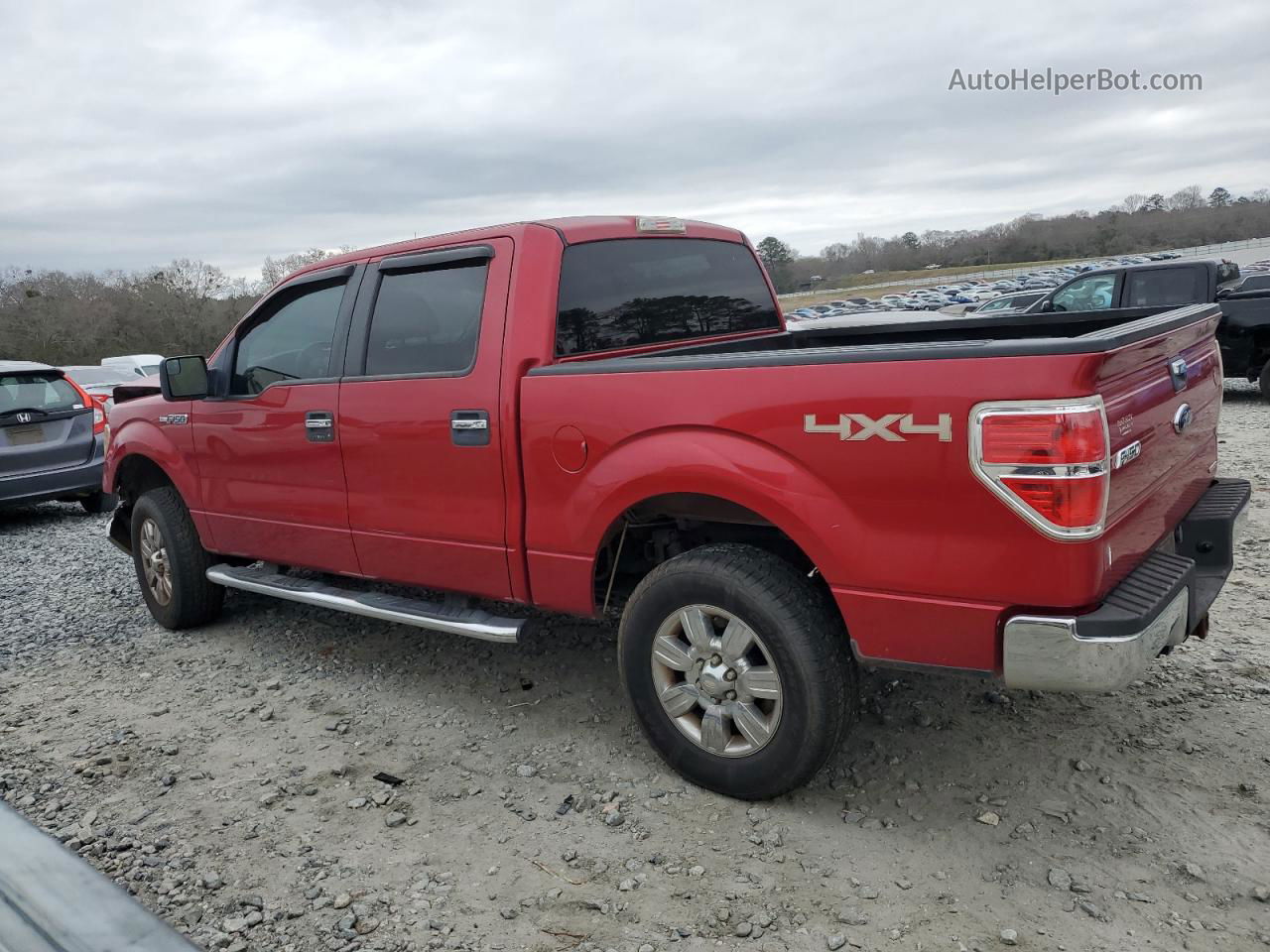 2011 Ford F150 Supercrew Red vin: 1FTFW1EF8BKD17141