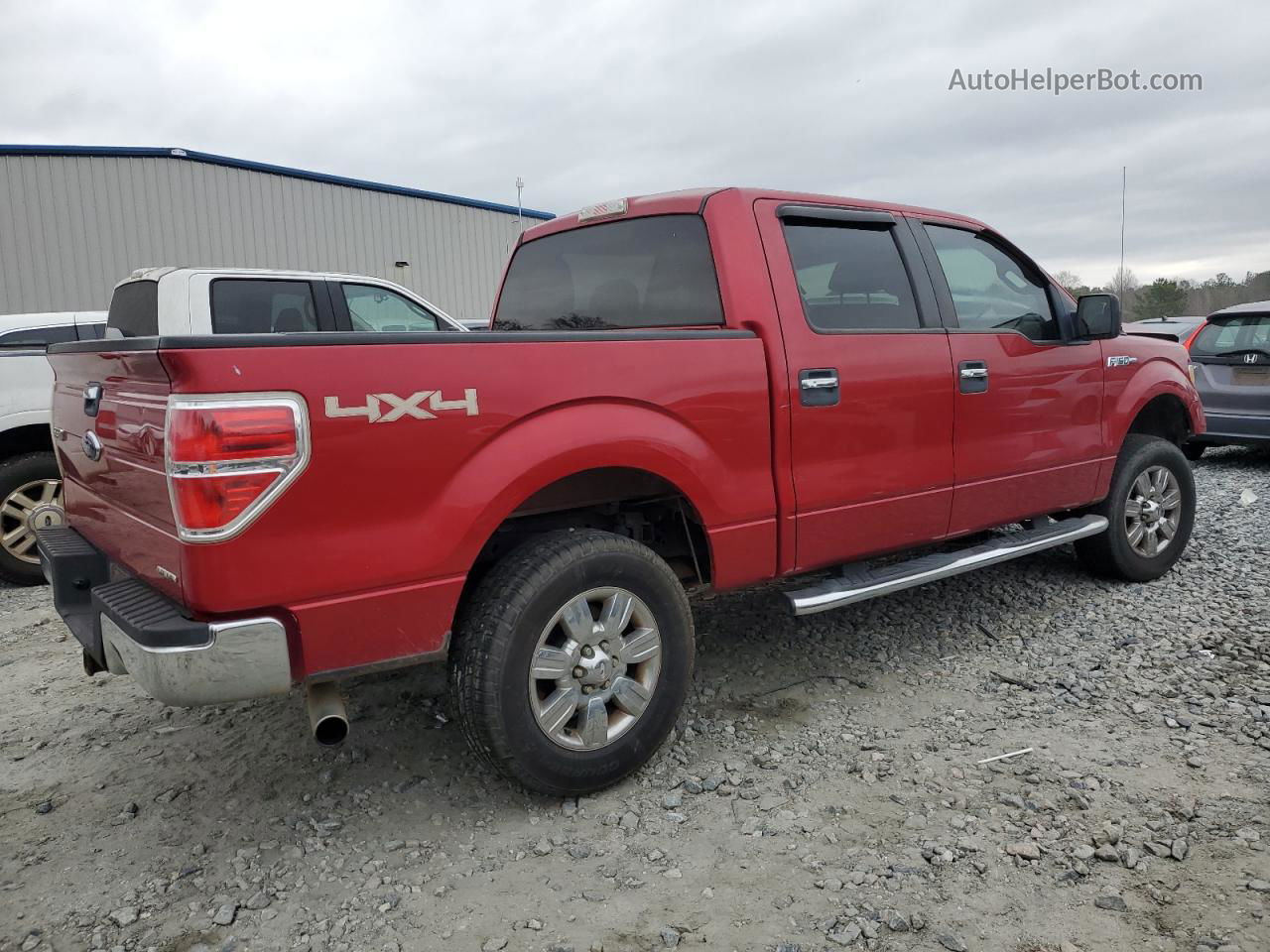 2011 Ford F150 Supercrew Red vin: 1FTFW1EF8BKD17141