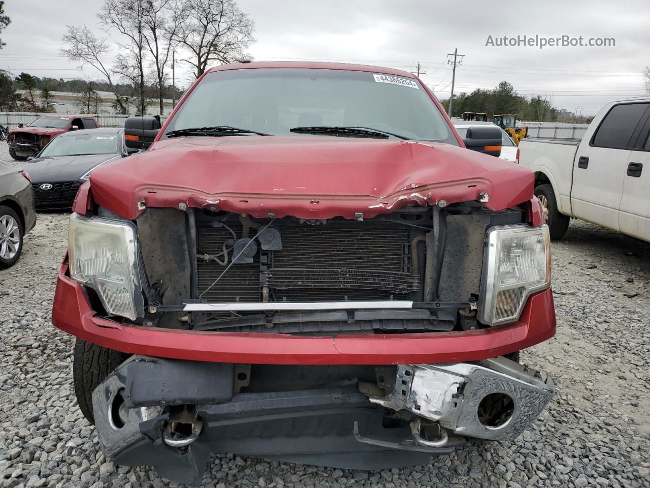 2011 Ford F150 Supercrew Red vin: 1FTFW1EF8BKD17141