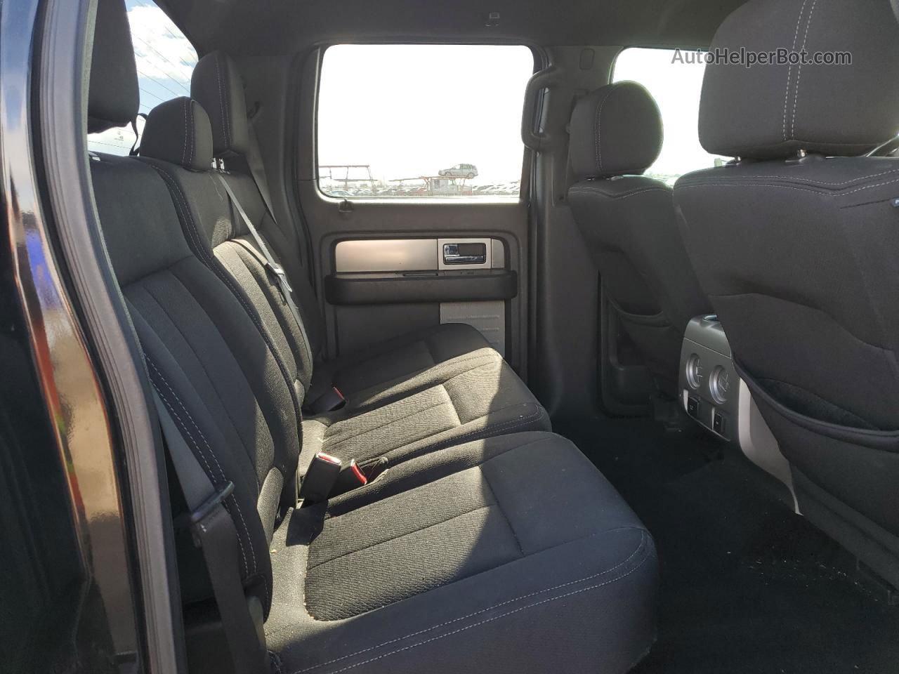 2014 Ford F150 Supercrew Черный vin: 1FTFW1EF8EFA64822