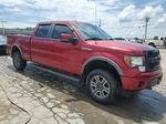 2014 Ford F150 Supercrew Red vin: 1FTFW1EF8EFA73844