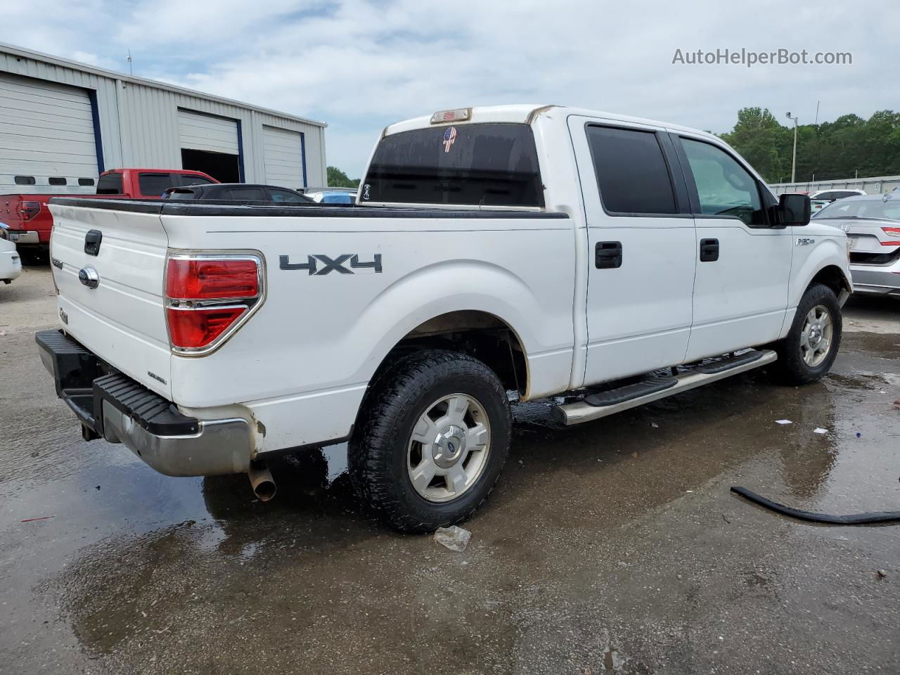 2014 Ford F150 Supercrew White vin: 1FTFW1EF8EKE59011