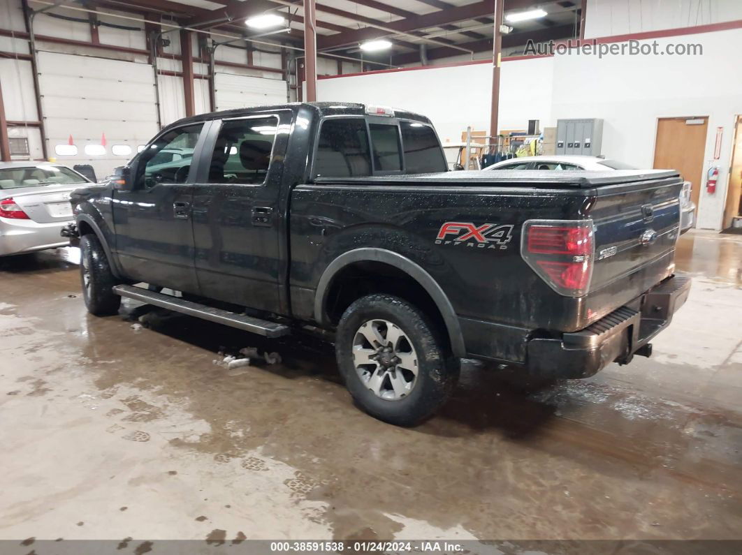 2014 Ford F-150 Fx4 Black vin: 1FTFW1EF8EKF65362