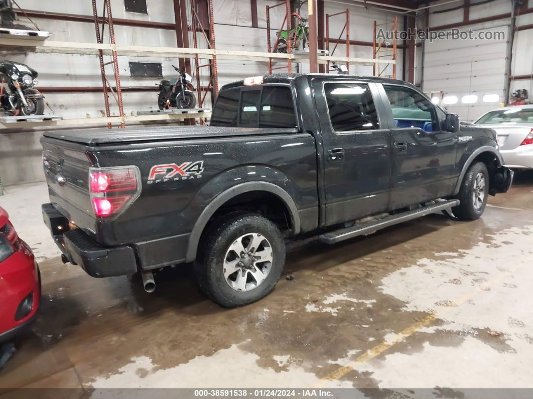 2014 Ford F-150 Fx4 Black vin: 1FTFW1EF8EKF65362