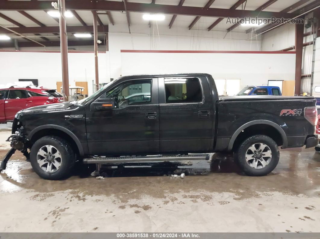 2014 Ford F-150 Fx4 Black vin: 1FTFW1EF8EKF65362