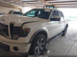 2014 Ford F-150 Fx4 White vin: 1FTFW1EF8EKF89127