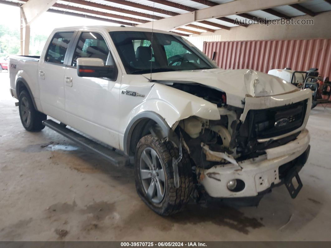 2014 Ford F-150 Fx4 White vin: 1FTFW1EF8EKF89127