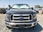 2017 Ford F150 Supercrew Gray vin: 1FTFW1EF8HFC63017