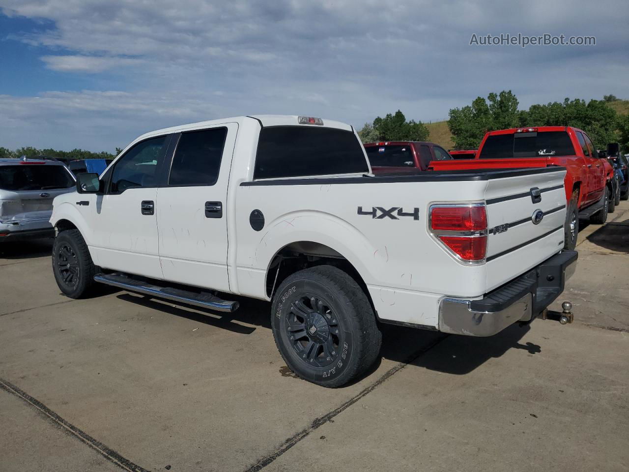 2011 Ford F150 Supercrew White vin: 1FTFW1EF9BFB39717