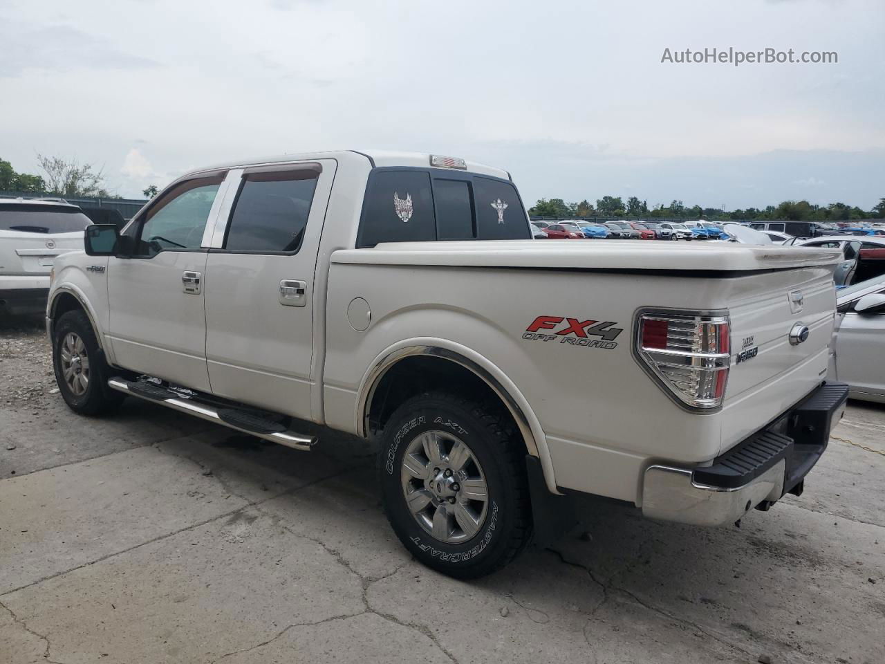 2011 Ford F150 Supercrew White vin: 1FTFW1EF9BKD48124