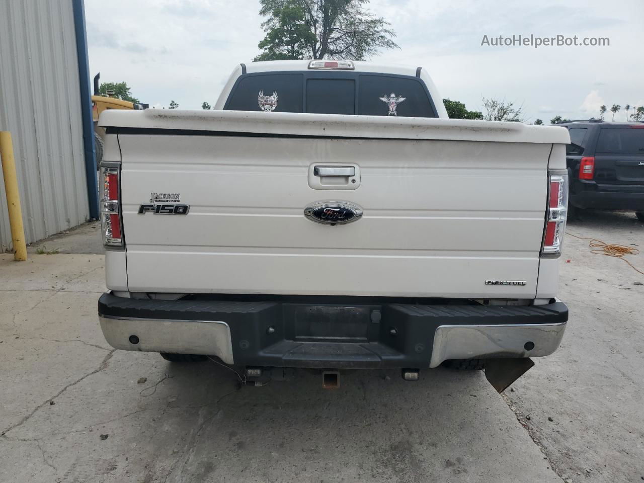 2011 Ford F150 Supercrew White vin: 1FTFW1EF9BKD48124