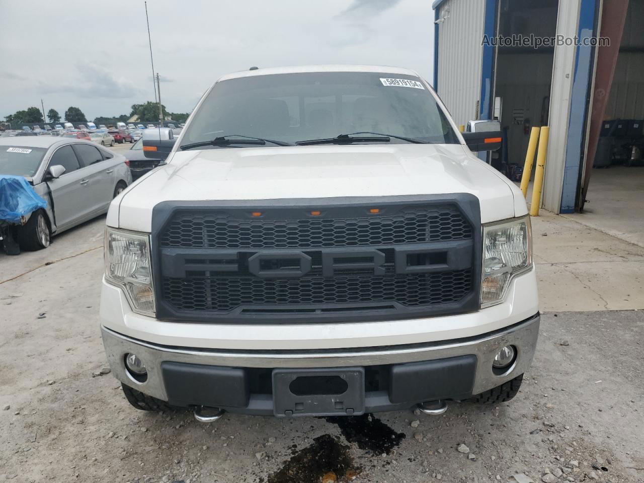 2011 Ford F150 Supercrew White vin: 1FTFW1EF9BKD48124