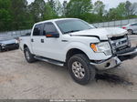 2014 Ford F-150 Xlt White vin: 1FTFW1EF9EFA05469