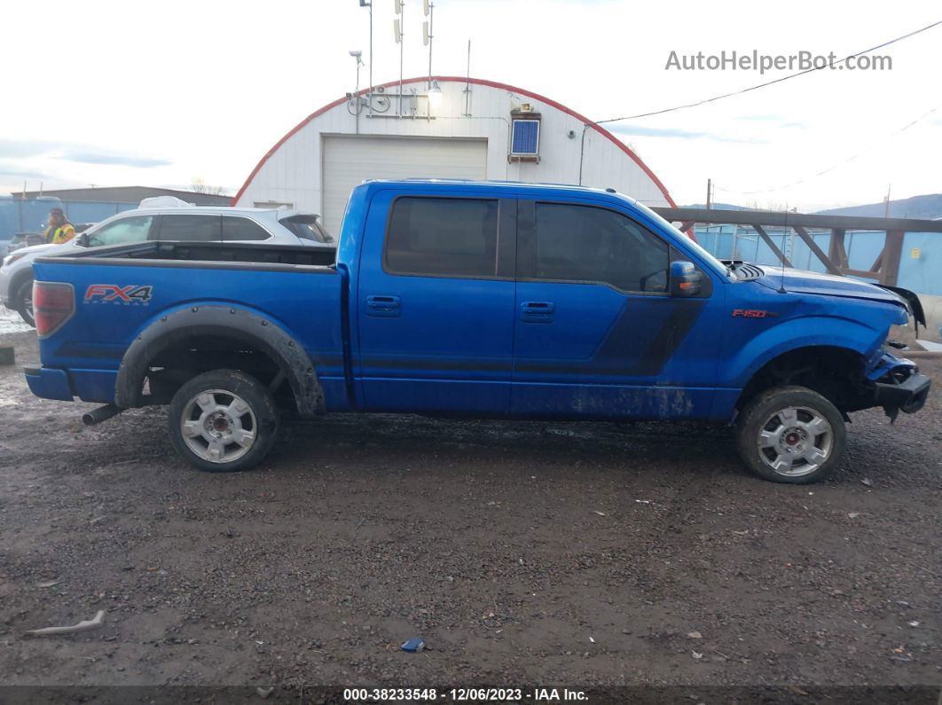 2014 Ford F-150 Fx4 Blue vin: 1FTFW1EF9EFC45640